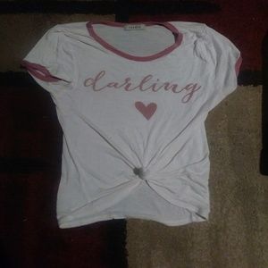 Darling Cute Crop Top (Papaya)